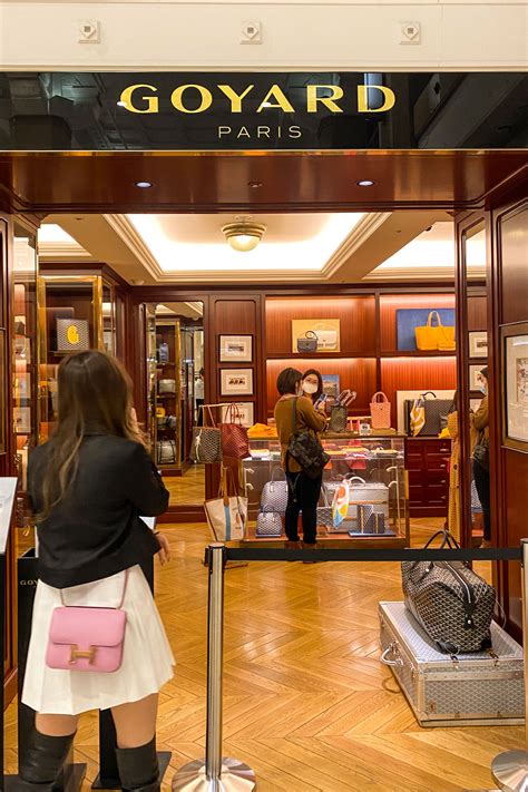 goyard saks fifth avenue|goyard shinjuku tokyo.